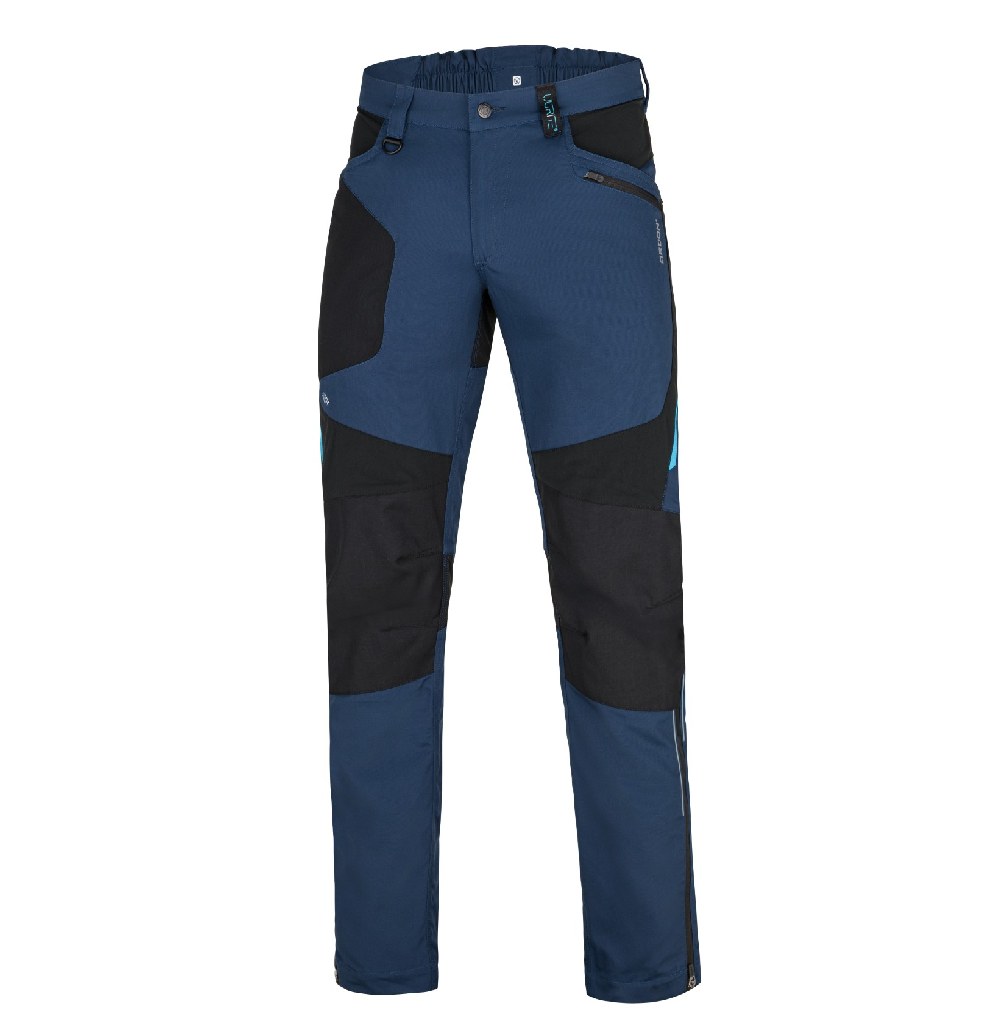 ARDON ULTRITE pohodniške hlače, temno modre/črne/olivno zelene 2