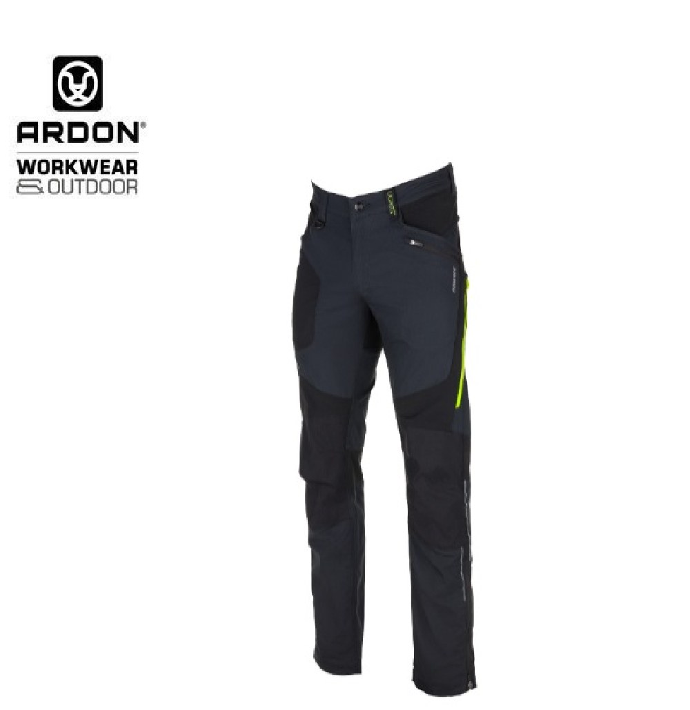 ARDON ULTRITE pohodniške hlače, temno modre/črne/olivno zelene 3