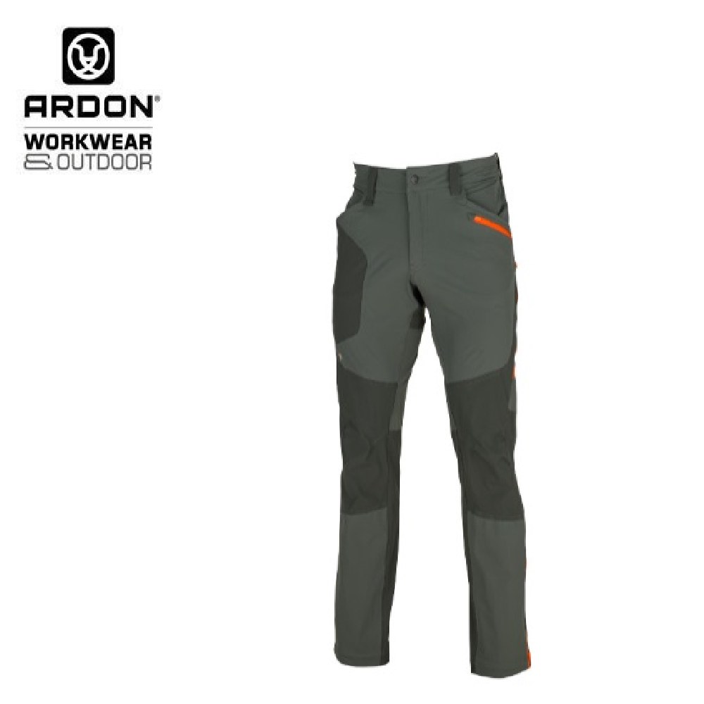 ARDON ULTRITE pohodniške hlače, temno modre/črne/olivno zelene 5