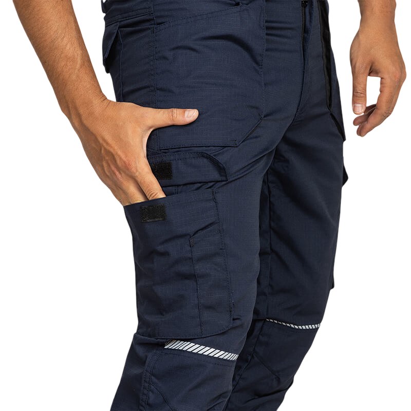 BWOLF DRIFT SUMMER delovne hlače do pasu, temno modre 6