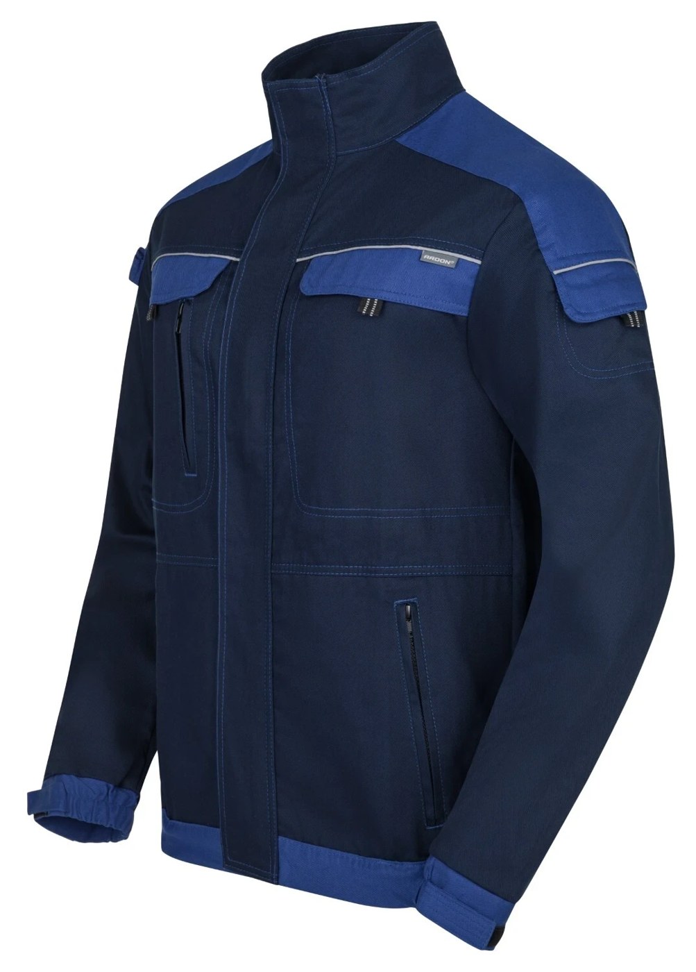 COOL TREND Arbeitsjacke, dunkelblau/hellblau 3