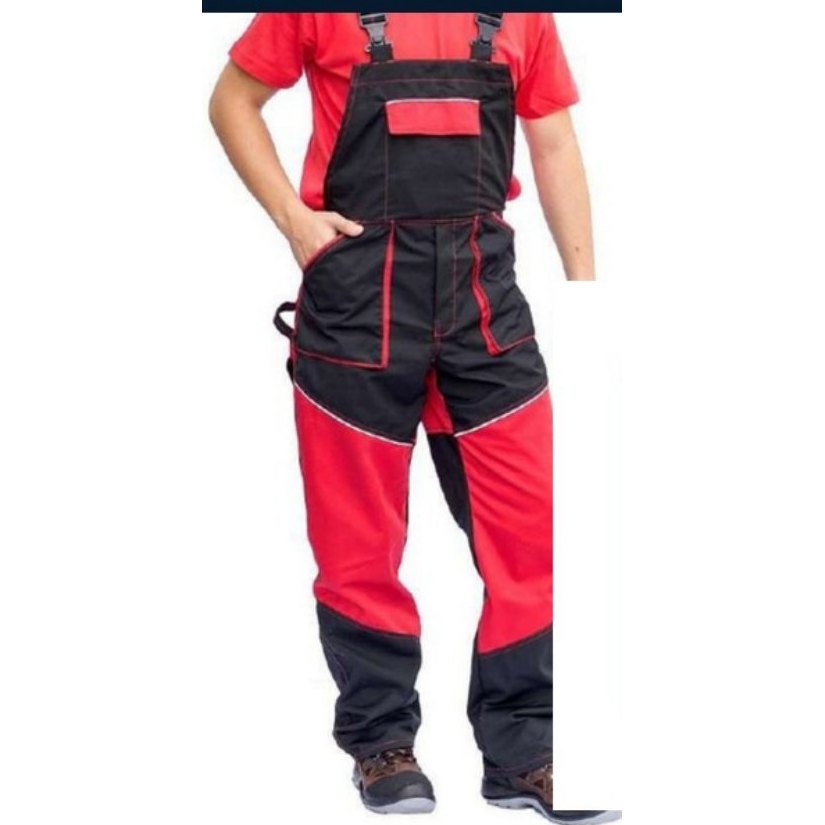 FOREMAN DELOVNE HLAČE Z OPRSNIKOM