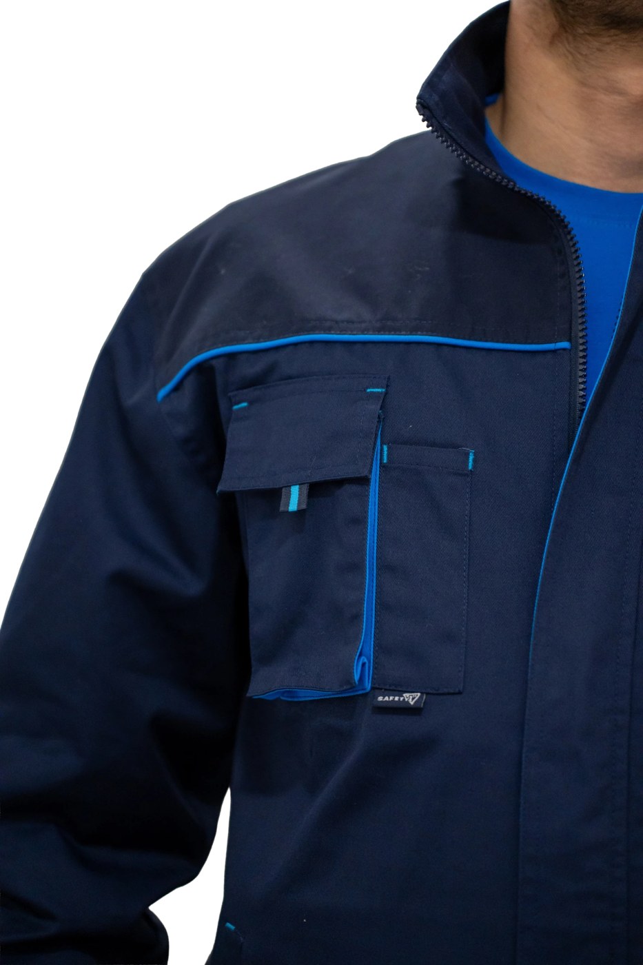 HAMMER EXPERT BLUE Arbeitsjacke, dunkelblau/azurblau 5
