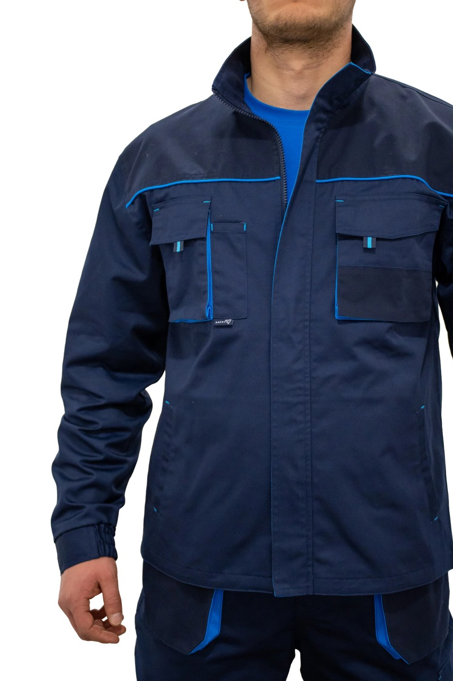 HAMMER EXPERT BLUE Arbeitsjacke, dunkelblau/azurblau 6