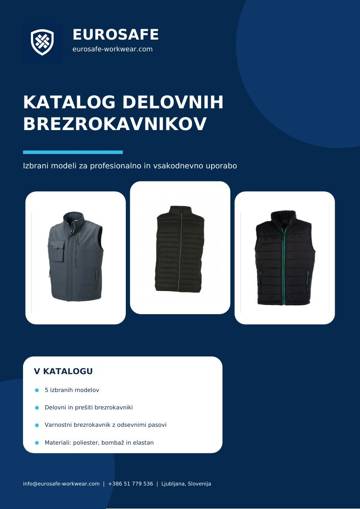 Katalog delovnih brezrokavnikov