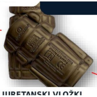 Poliuretanski vložki za kolena ART. 8KNEE